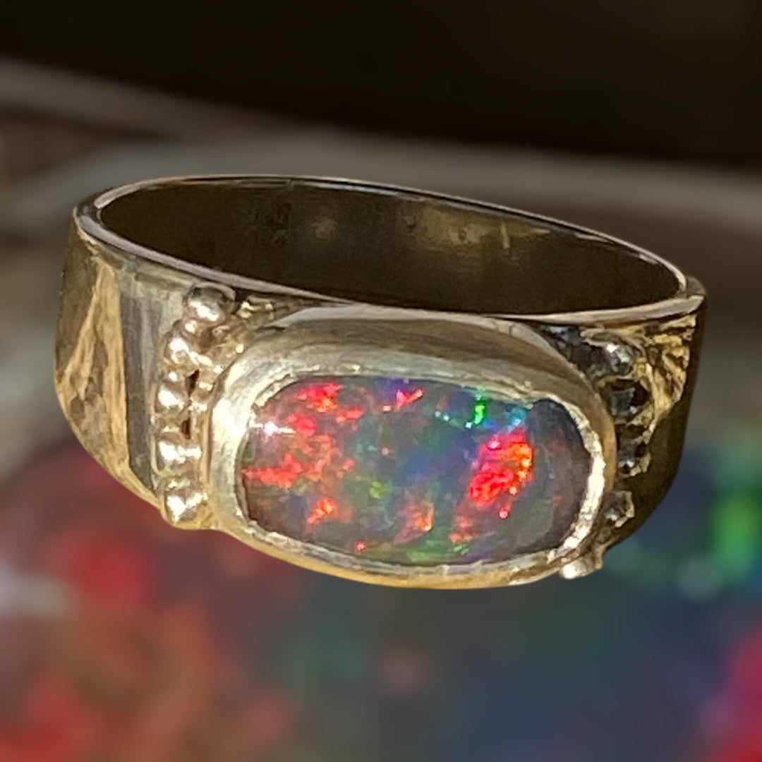 Custom made Opal Ring for Mark sold