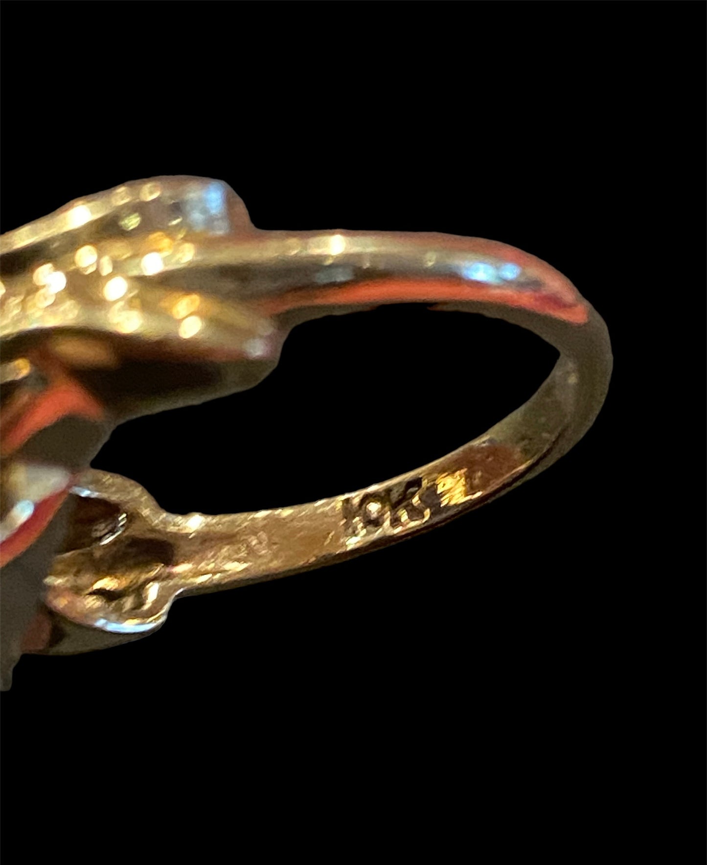 Estate London Blue Topaz Ring in 10K Gold – Oversized Emerald Cut Cocktail Statement Ring