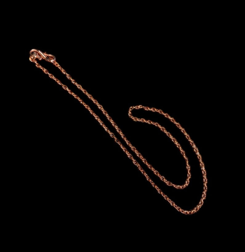 Handcrafted Copper Chain Varieties 50cm