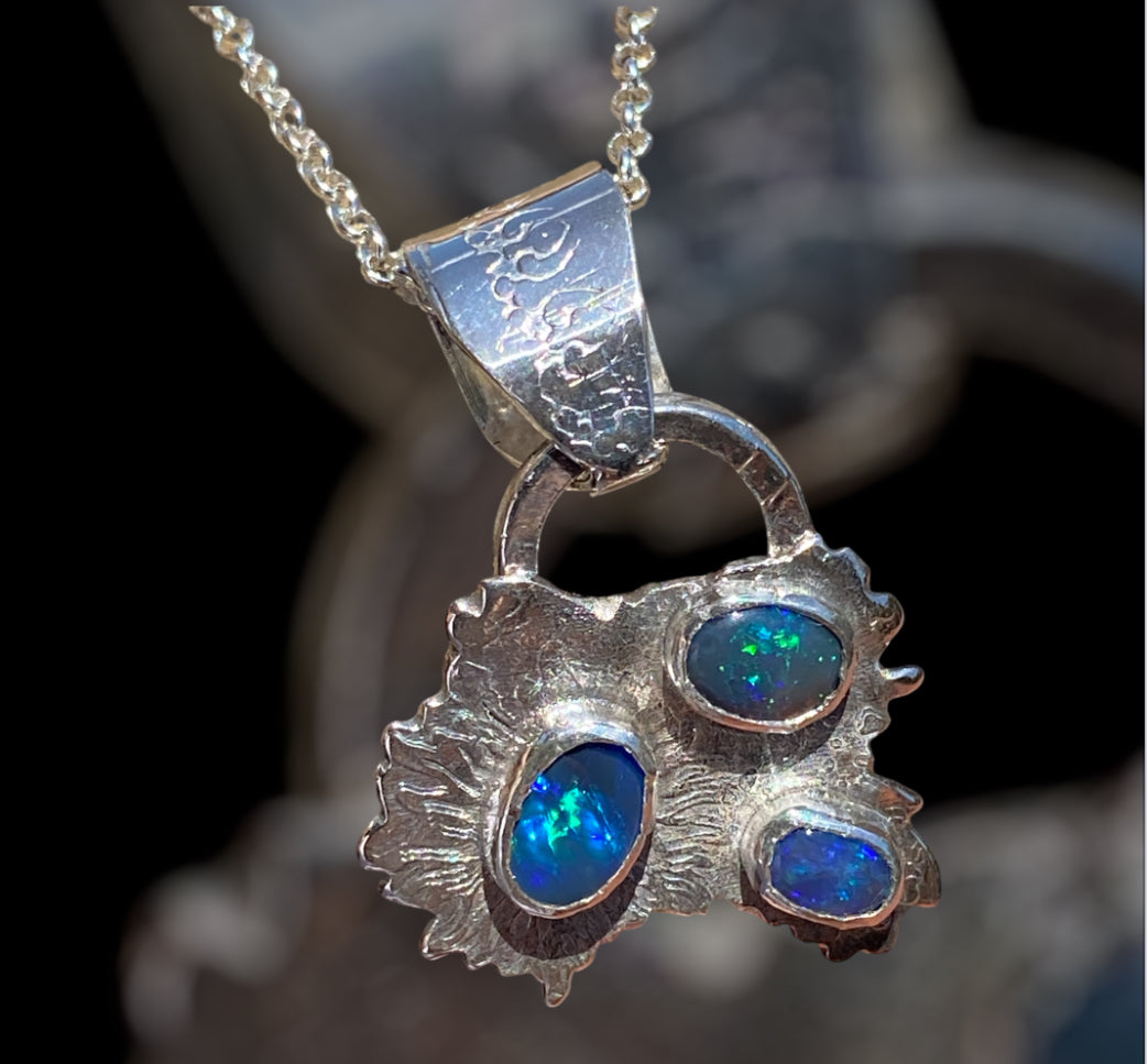 Australian Opal Custom Made Pendants & Rings sold