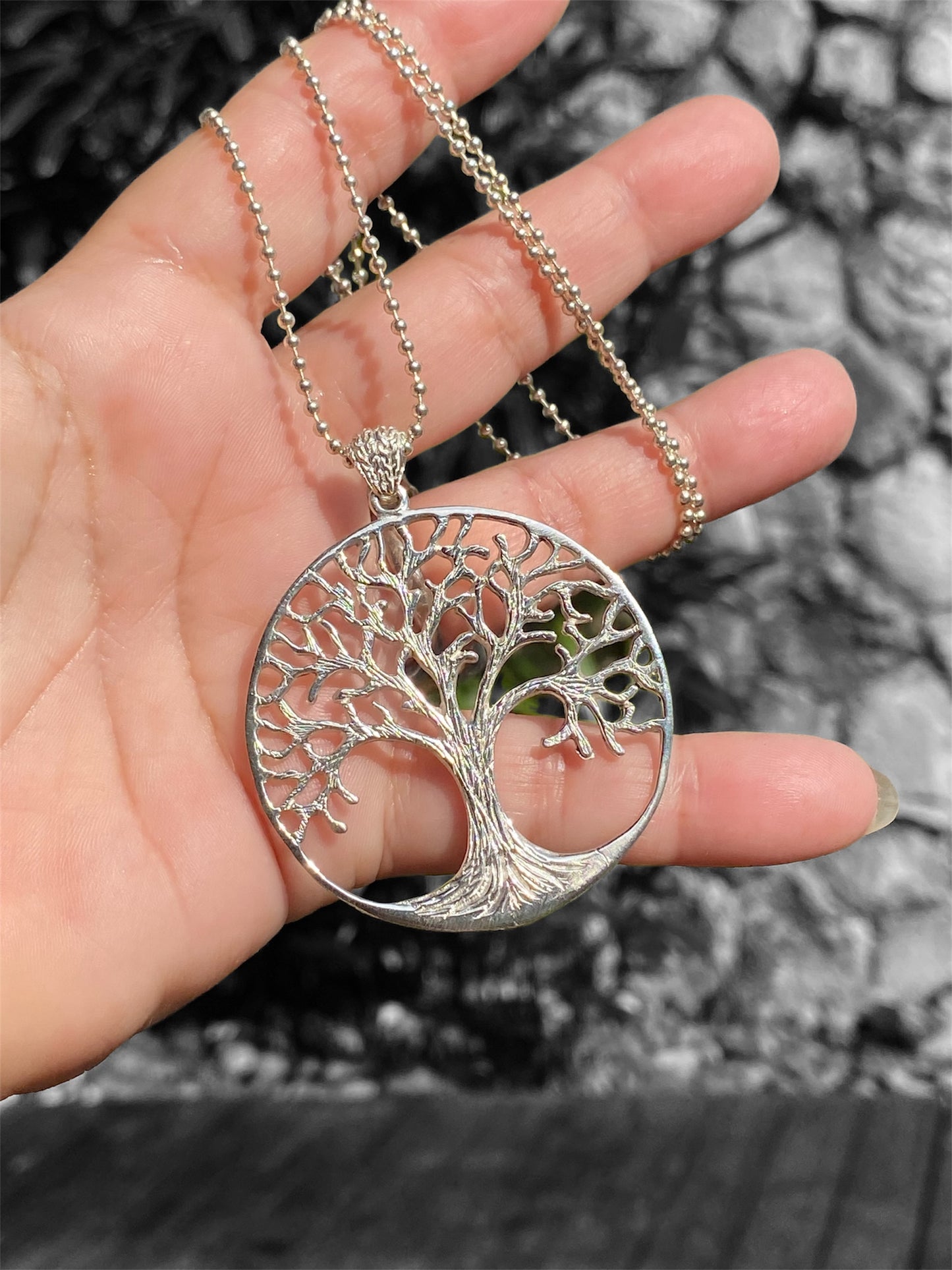 Sterling Silver Tree Of Life Pendant