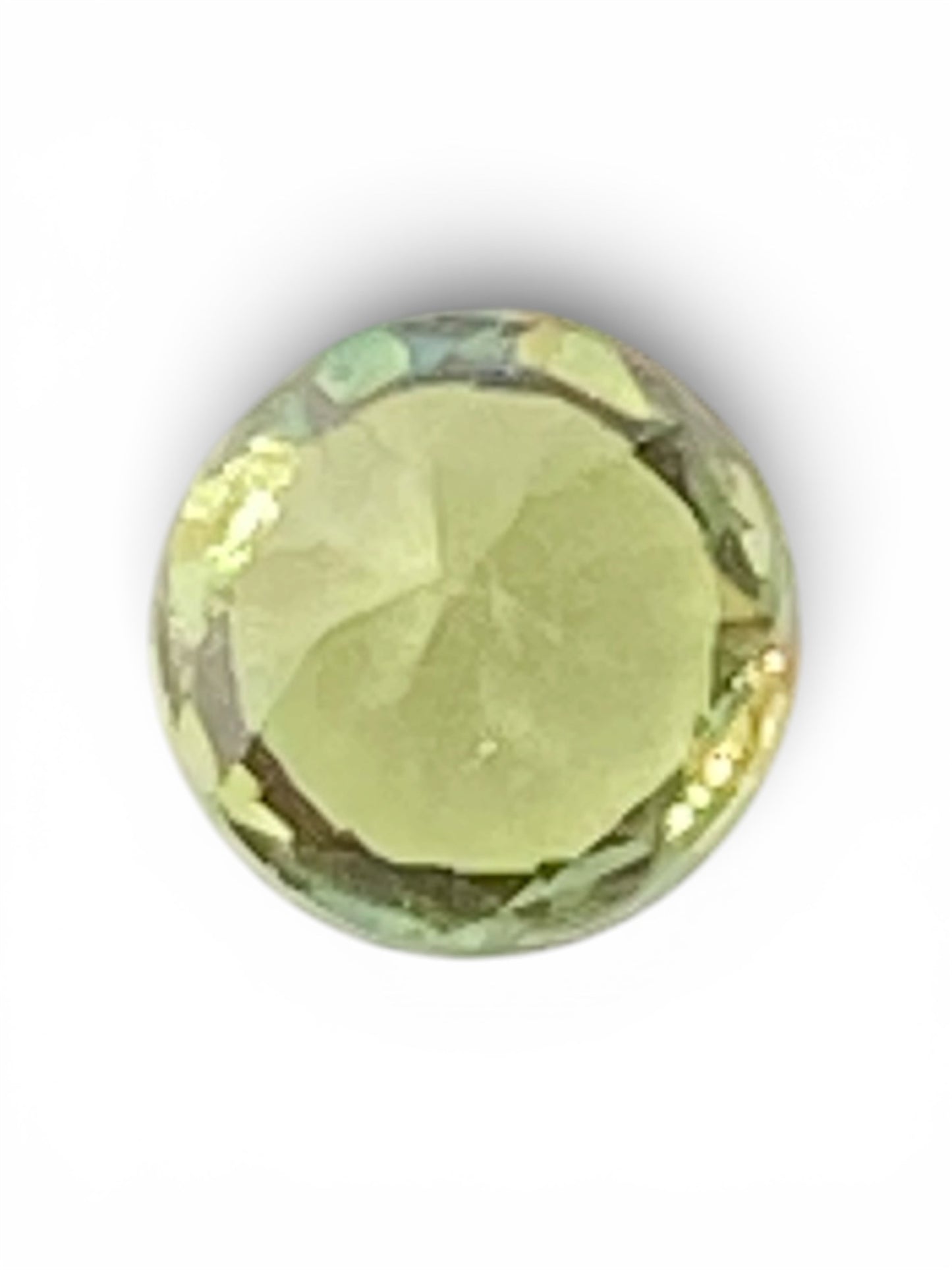Russian Demantoid Garnet 0.65ct 5mm Round Brilliant Gemstone SOLD