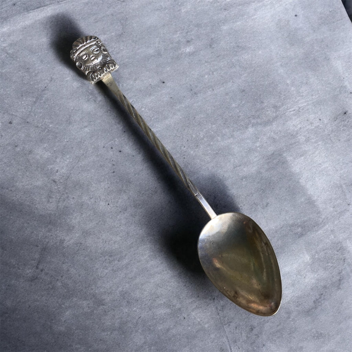 Upcycled Colombian Silver Spoon Earrings