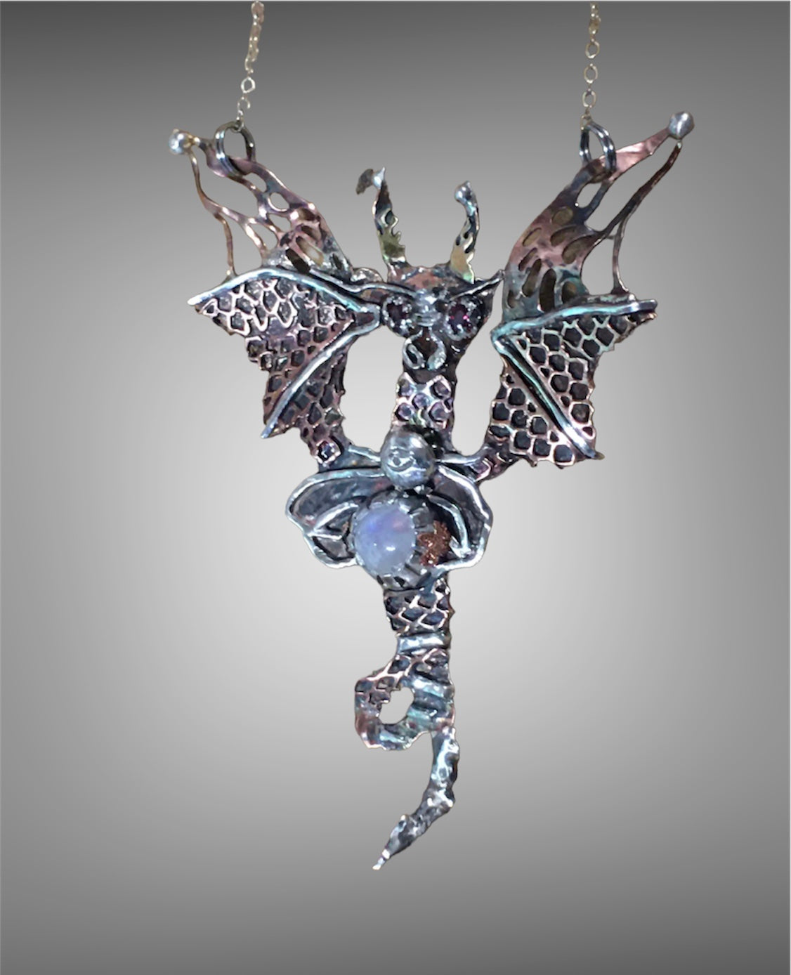 Handmade Dragon Spirit Animal Pendant sold