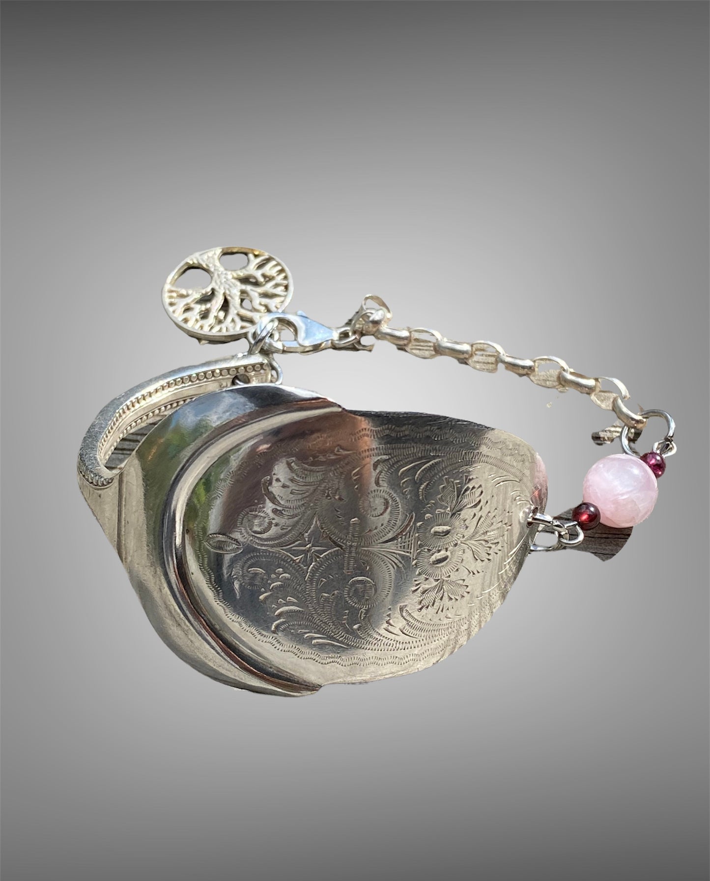 Vintage Silver Plate Spoon Bracelet sold
