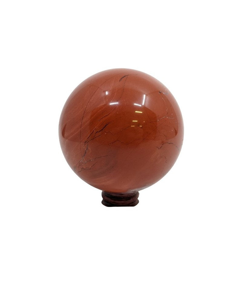 Natural Red Jasper Sphere Orb