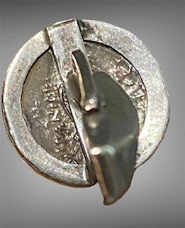 Vintage Crete Itanos Silver Coin c 320-270 AC Cufflinks