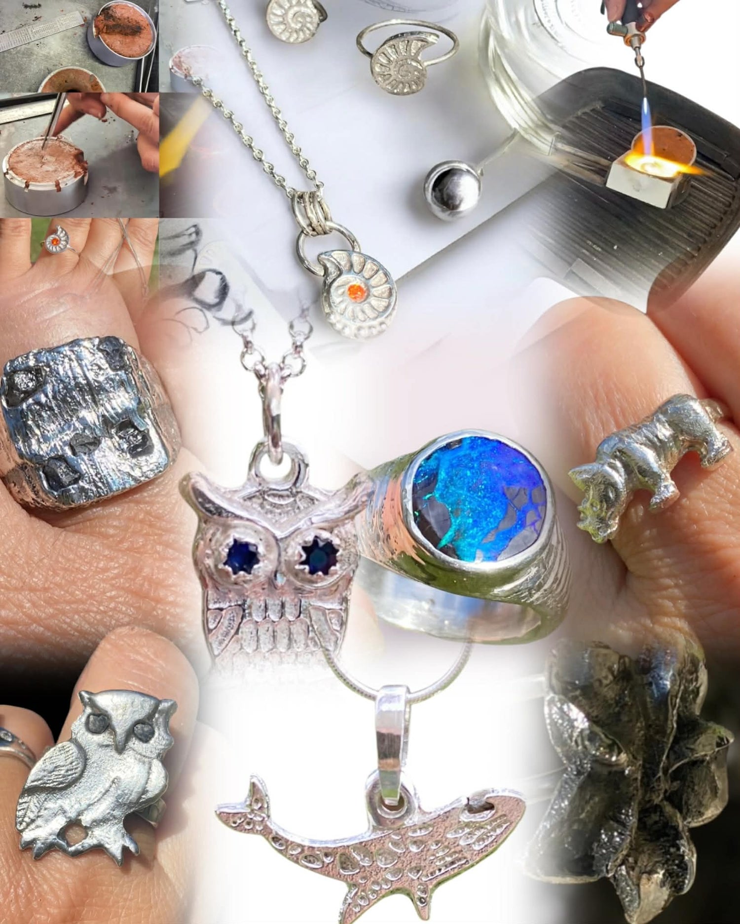 Traditional Delft Clay Sand Casting Jewllery
