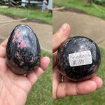 Natural Rhodonite Gemstone Egg