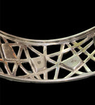 STERLING SILVER SOUTH AUSTRALIAN OPAL INLAY BANGLE