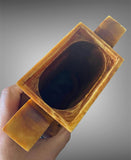 Antique Chinese Engraved Stone Urn Incense Burner Asian Art Decor Collectible