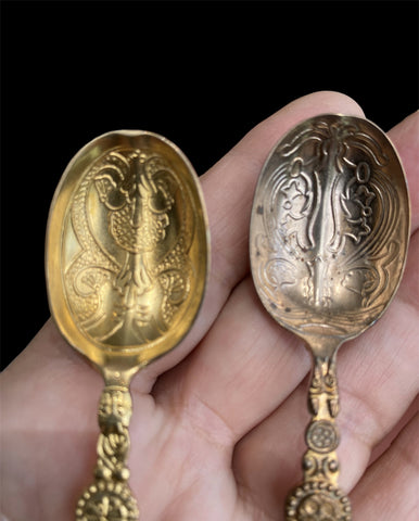 Vintage Anointing Spoons