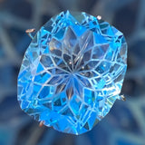 Handmade Blue Topaz Cocktail Ring