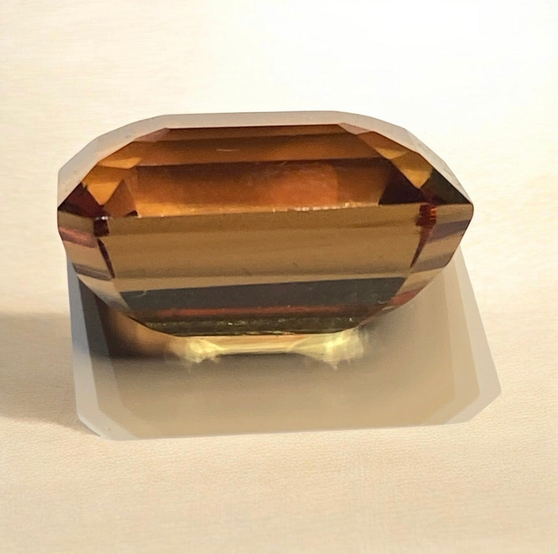Natural Colour Change Zultanite 15.60ct Emerald Cut Loose Gemstone