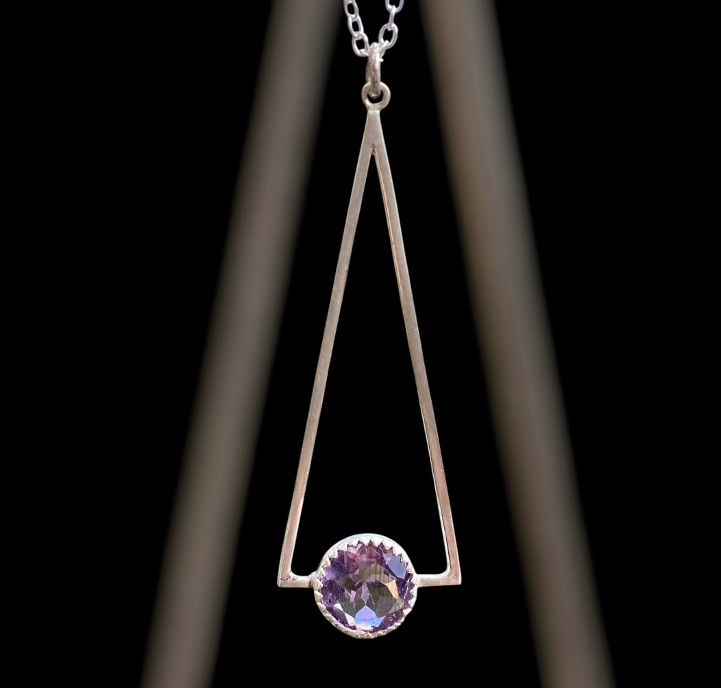 Handmade Amethyst Pendant