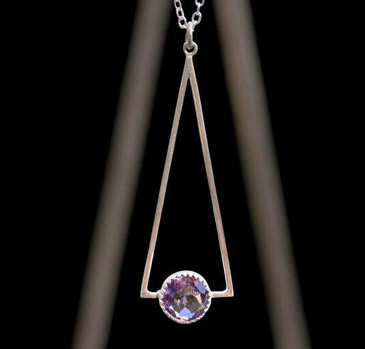Handmade Amethyst Pendant