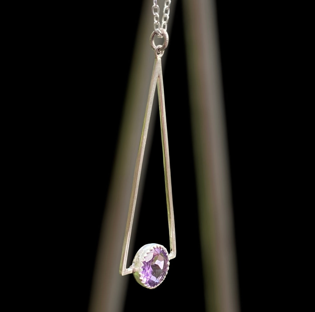 Handmade Amethyst Pendant