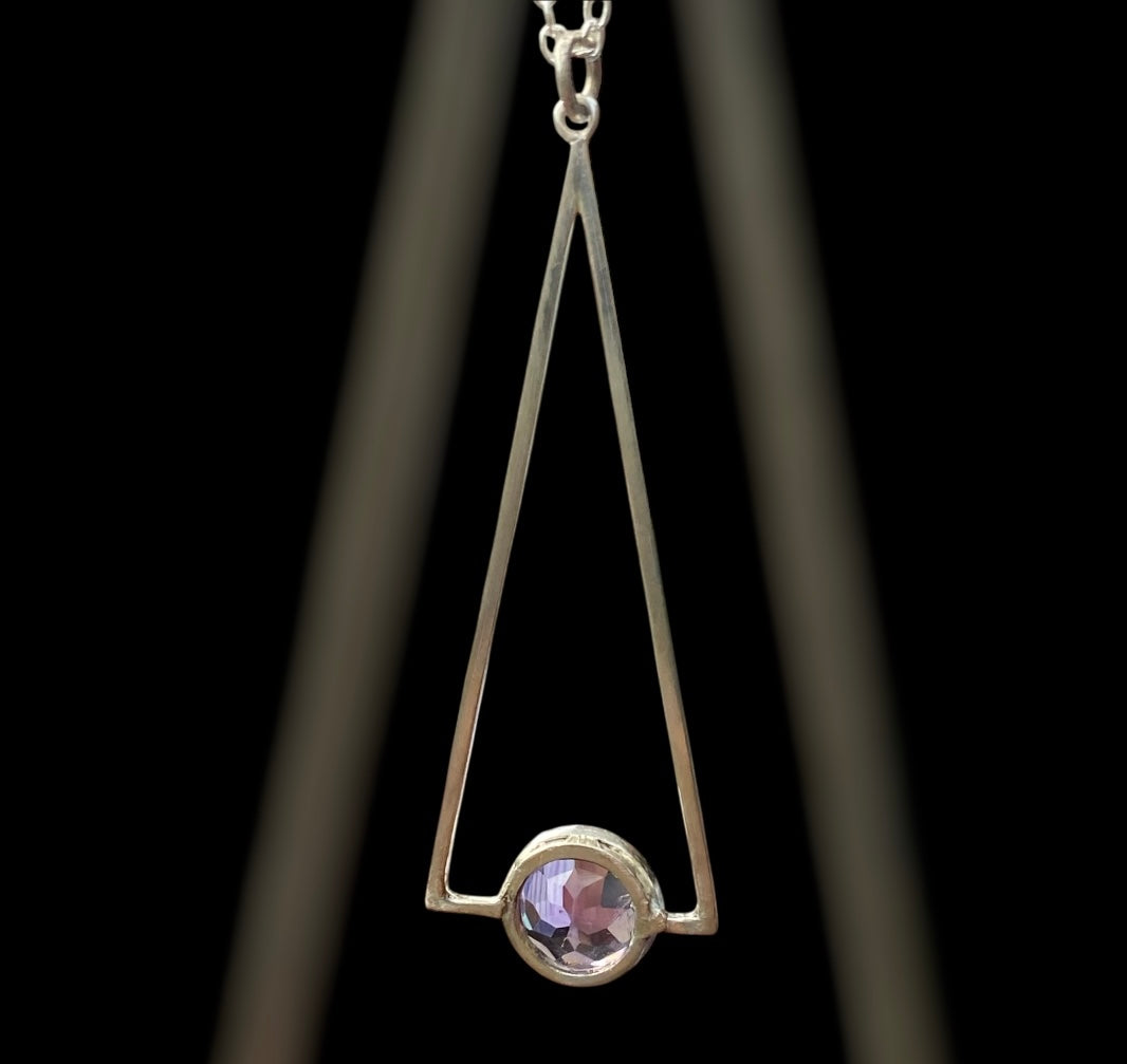 Handmade Amethyst Pendant