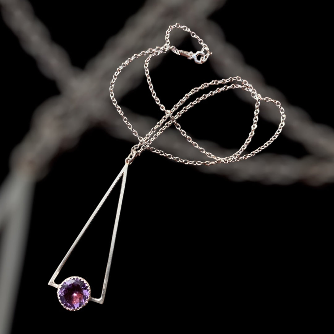 Handmade Amethyst Pendant