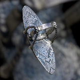 Handmade Colbaugh Composite Kingman Turquoise & Pink Opal Ring