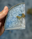 Blue Dyed Brazilian Agate