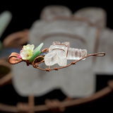 Copper Wrapped Dragonfly Pendant