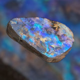 Copper Wrapped Qld Boulder Opal Pendant