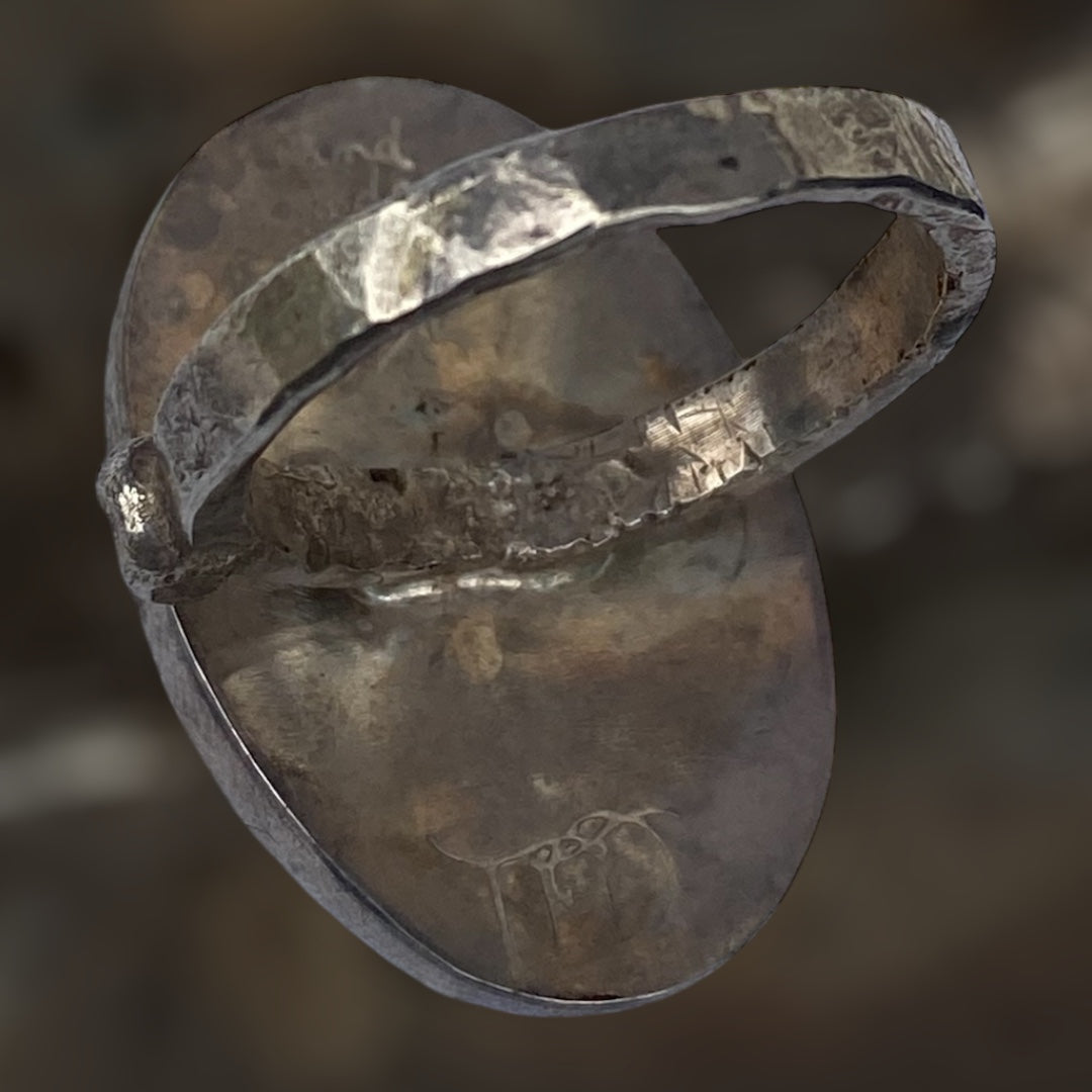 Handmade Bubblebee Jasper Ring