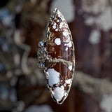 Handmade Wild Horse Magnesite Sterling Silver Ring