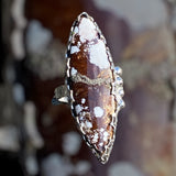 Handmade Wild Horse Magnesite Sterling Silver Ring