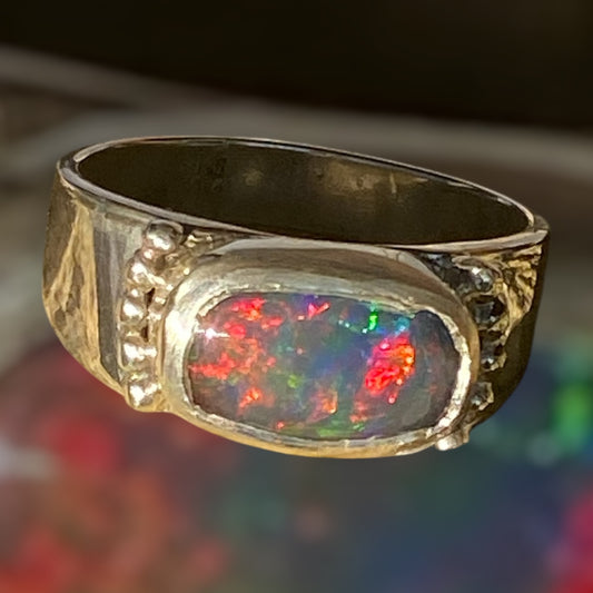 Custom made Opal Ring for Mark sold