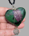 Wire Wrapped Cabochon Gemstone Pendants