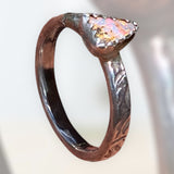 Handmade QLD Boulder Opal Ring