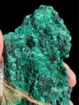 Natural Velvet Malachite Specimen