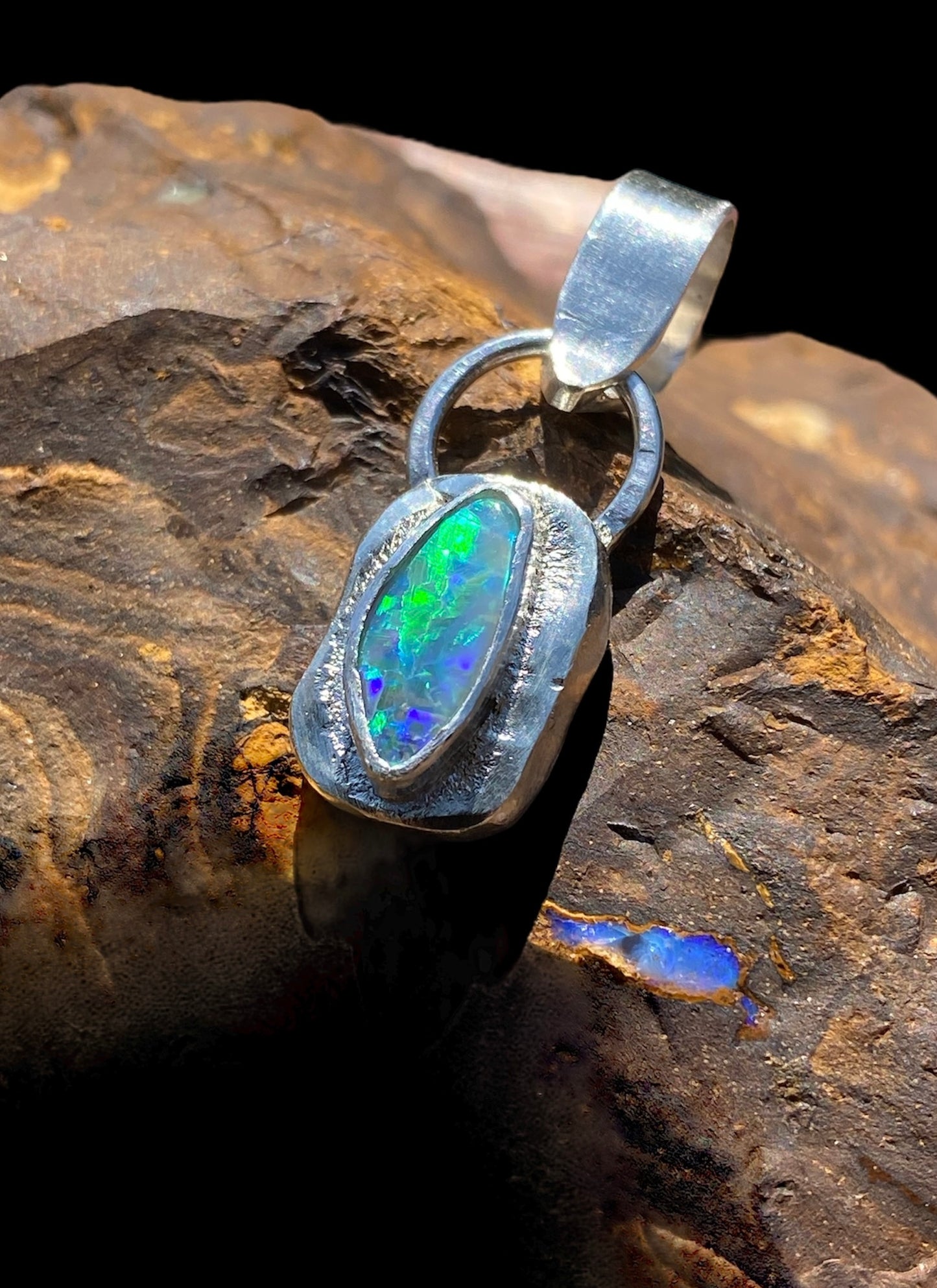 Australian Opal Custom Made Pendants & Rings sold