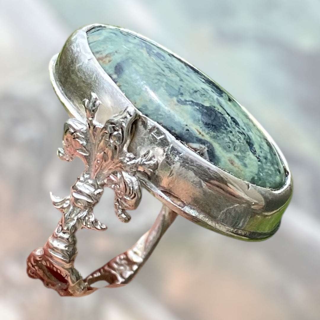 Handmade Kambaba Jasper Ring sold