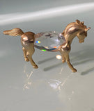 SWAROVSKI MANON CRYSTAL FIGURINE Prancing Horse 1984