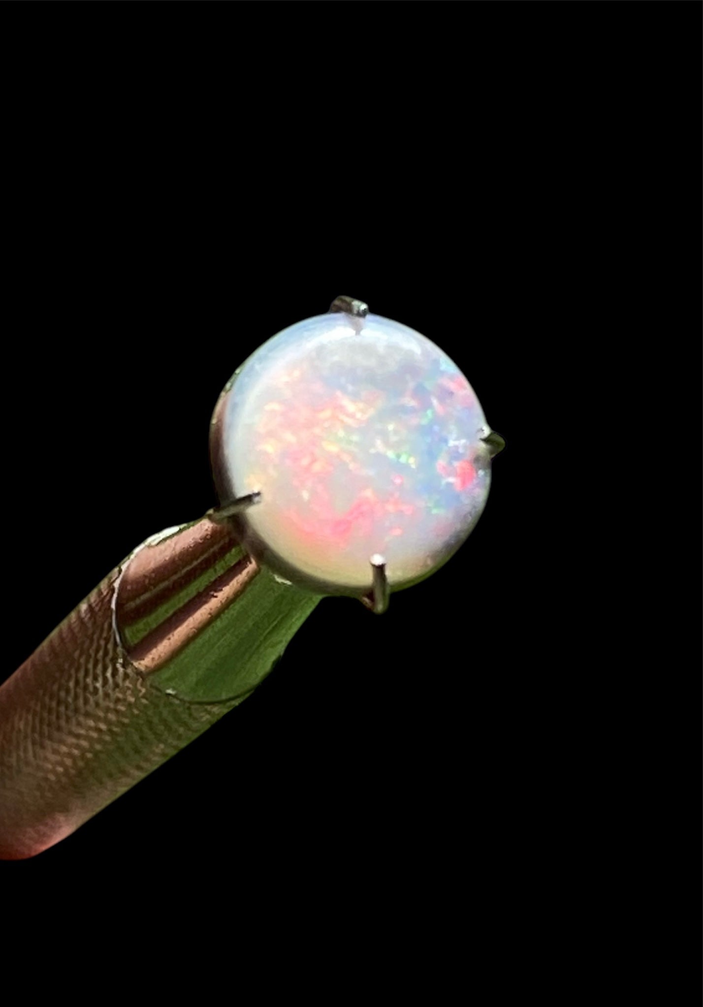 Stunning Mintabie Opal Pendant sold