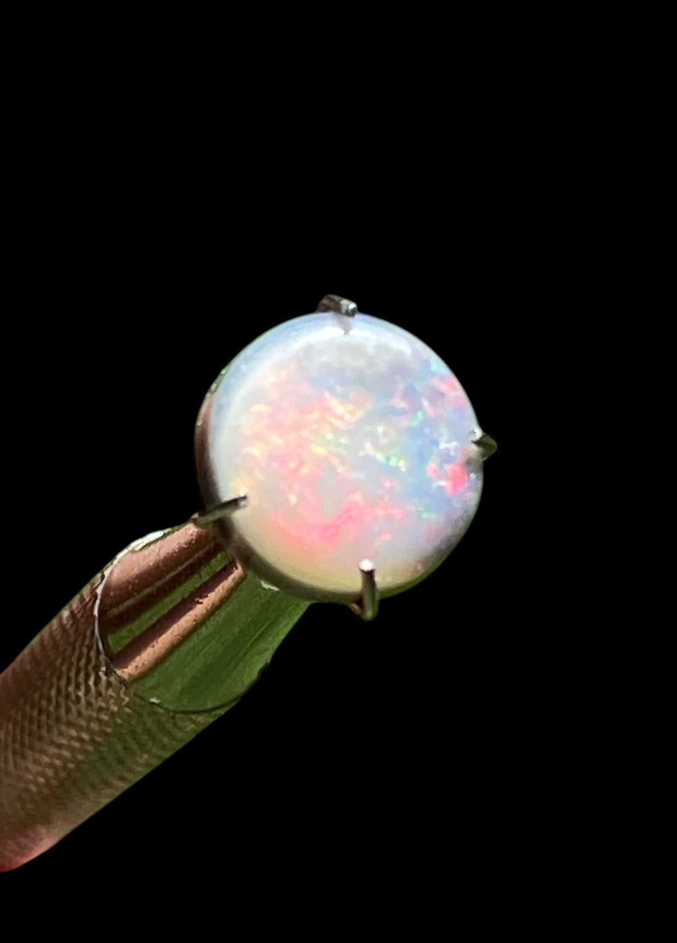 Stunning Mintabie Opal Pendant sold