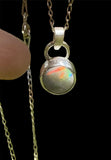 Stunning Mintabie Opal Pendant