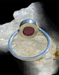 Handmade Rhodolite Garnet Ring