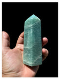 Natural Amazonite Gemstone Tower Obelisk