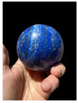 Natural Lapis Lazuli Sphere Orb 594g