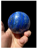 Natural Lapis Lazuli Sphere Orb 594g