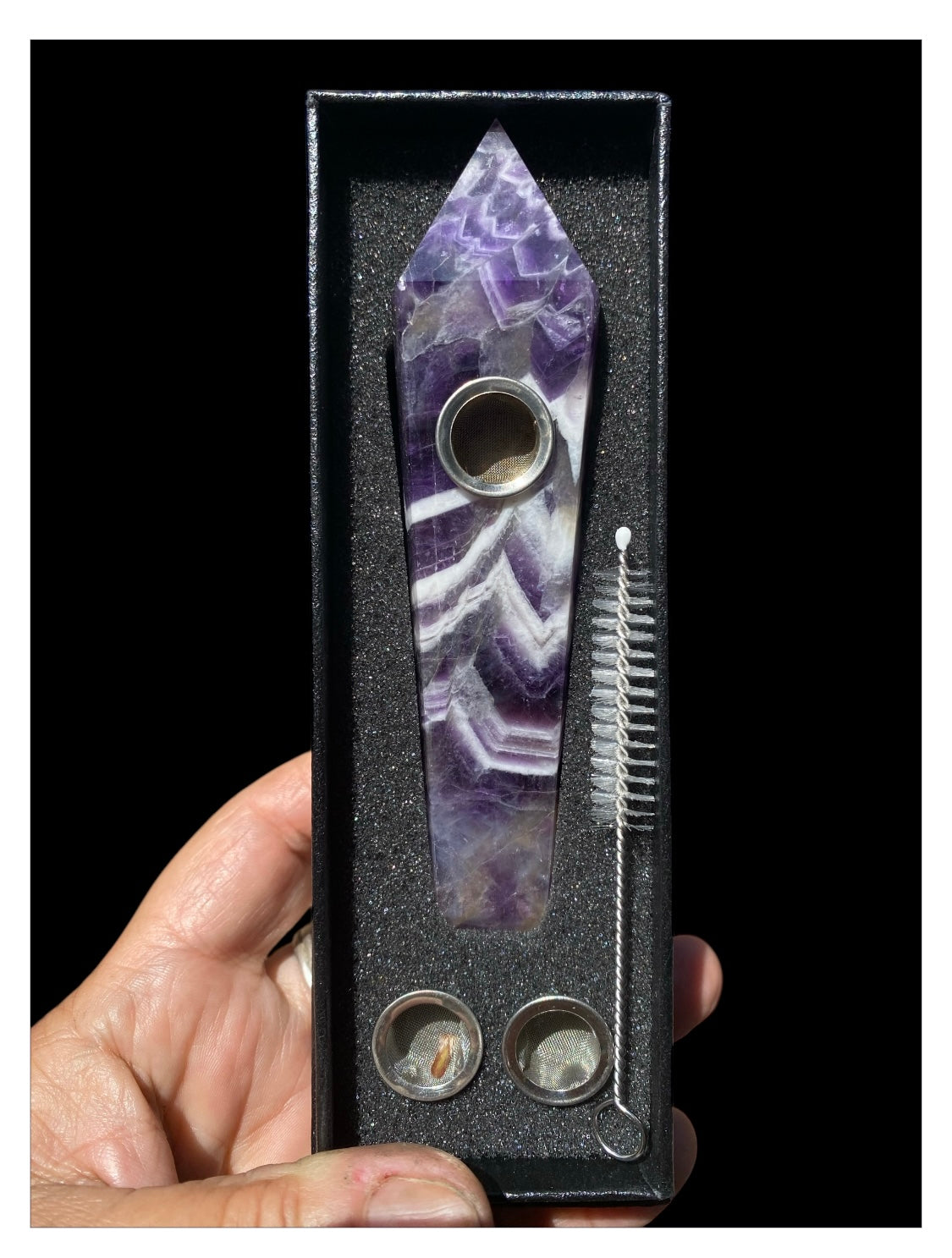 Natural Crystal Gemstone Ritual Vessel