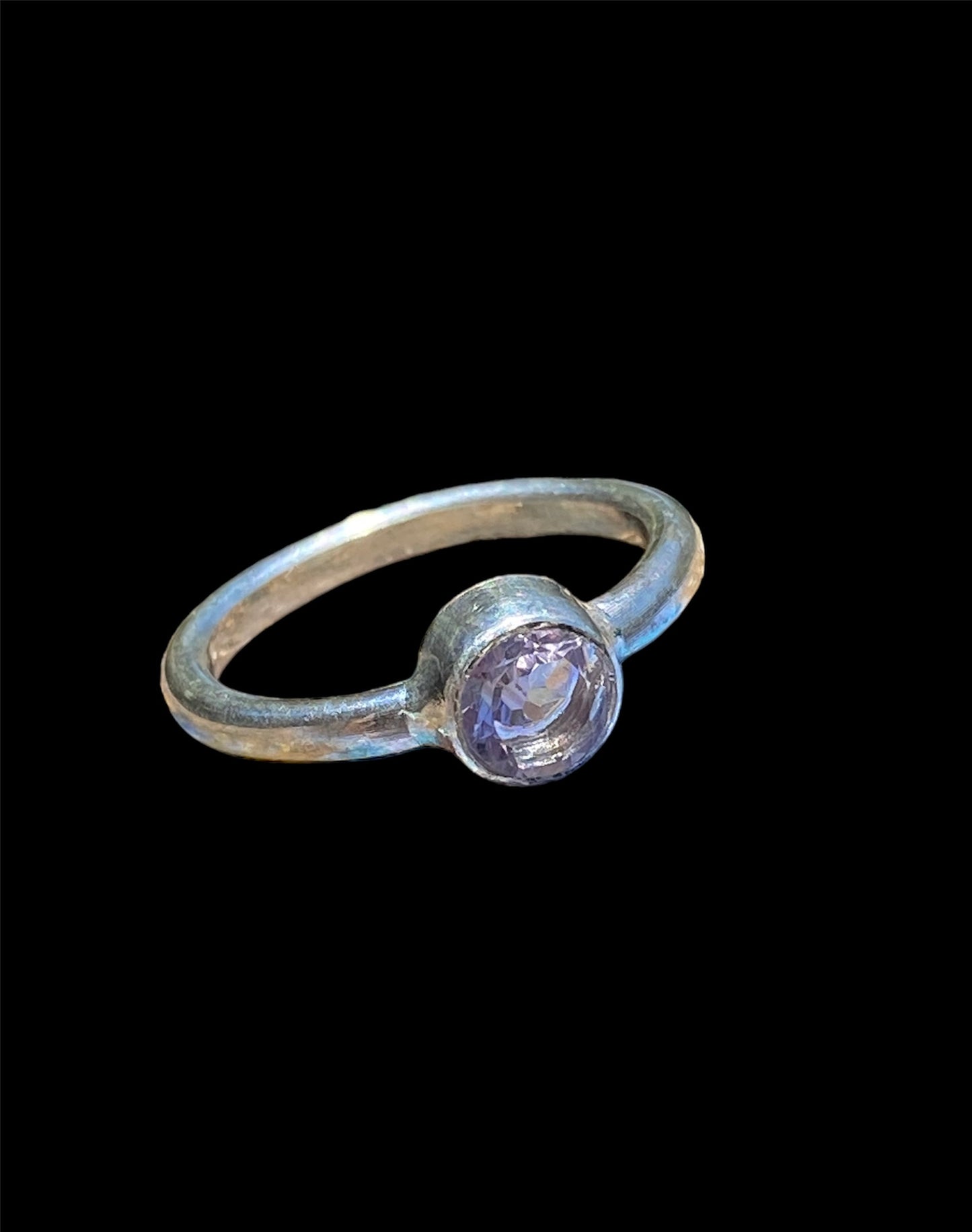 Handmade Pink Amethyst Ring