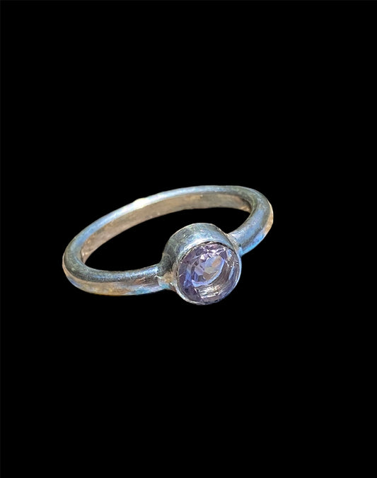 Handmade Pink Amethyst Ring