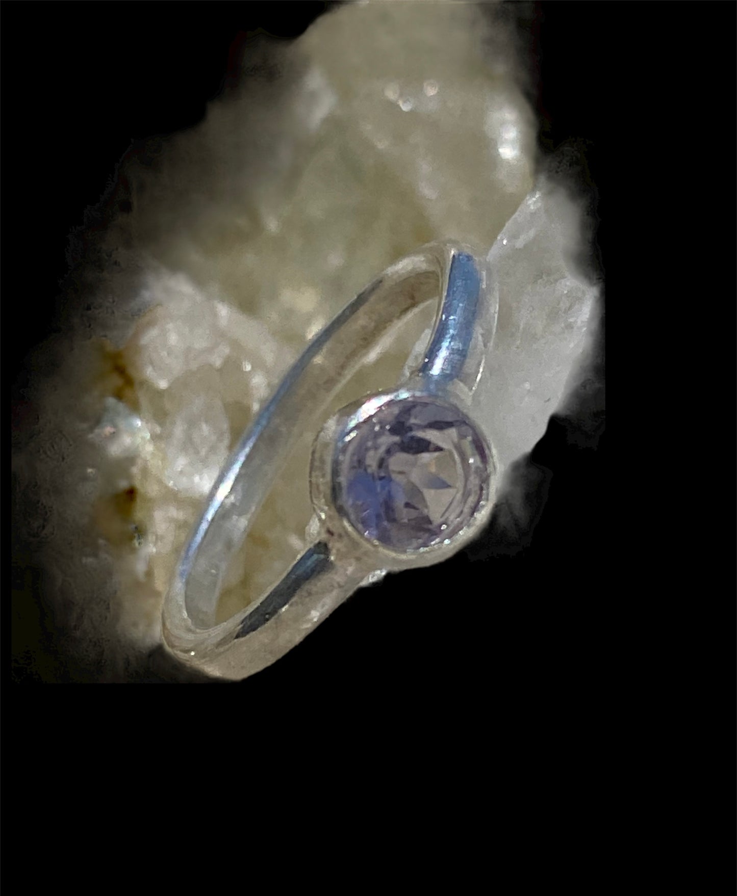 Handmade Pink Amethyst Ring