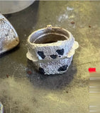 Five Sapphire Cast Silver Signet Ring – Size 9