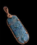 Copper Wire Wrapped Gemstone Pendants